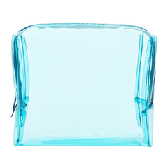CLEAR TRAVEL BAG - BLUE