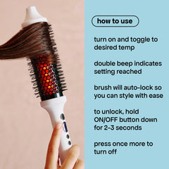 LONG BARREL INFRARED THERMAL BOUNCE BRUSH