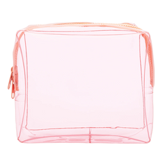 CLEAR TRAVEL BAG - PINK